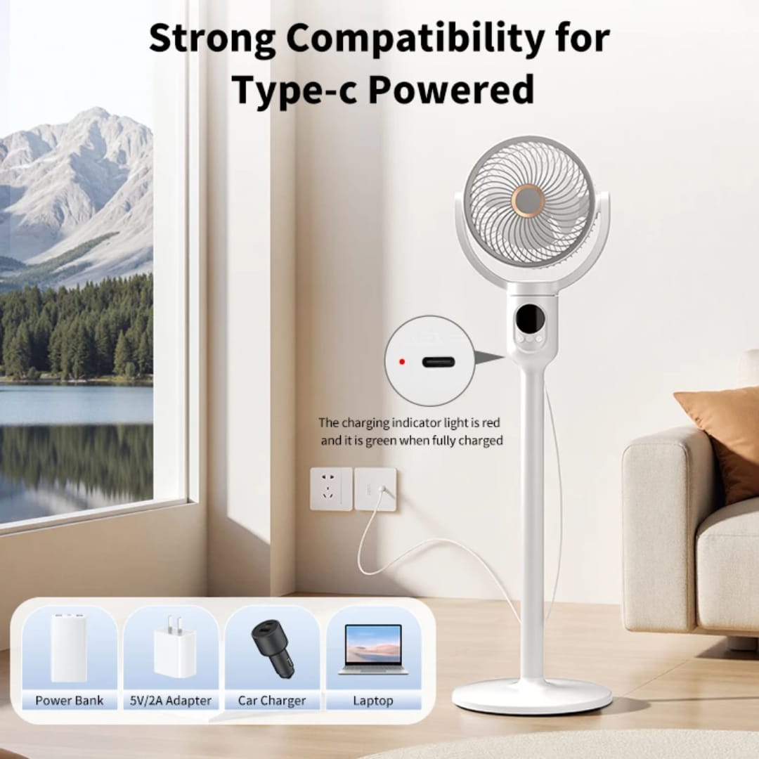Ventilateur Rechargeable