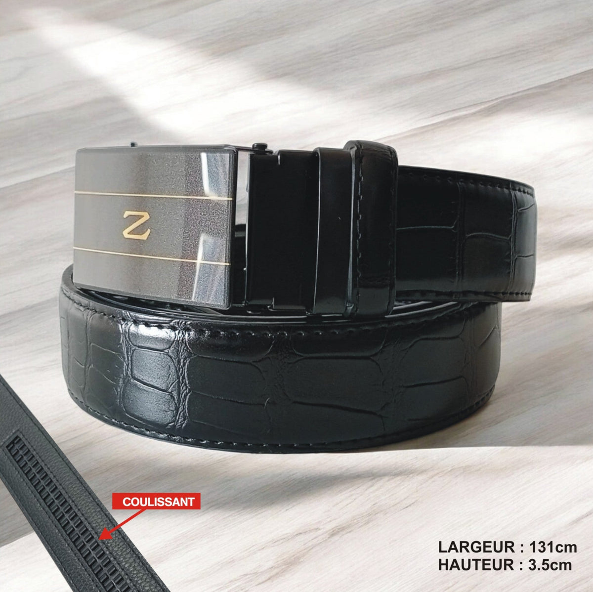 Ceinture Zara (Coulissant) (Ref : CT033)