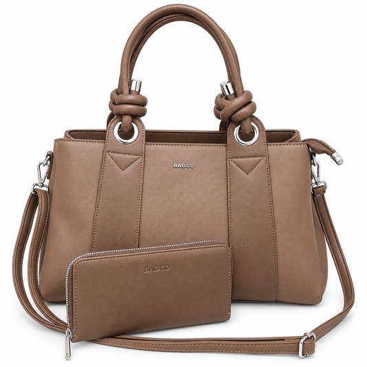 Sac à main BAGCO (Ref : SM07037 L-Coffee)