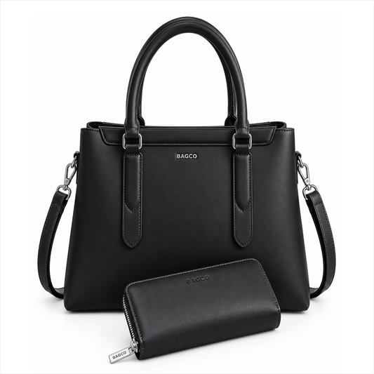 Sac à main BAGCO (Ref : SMBX1236 Black)