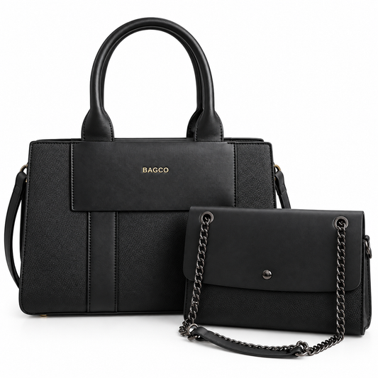 Sac à main BAGCO (Ref : SMBX2293 Black)