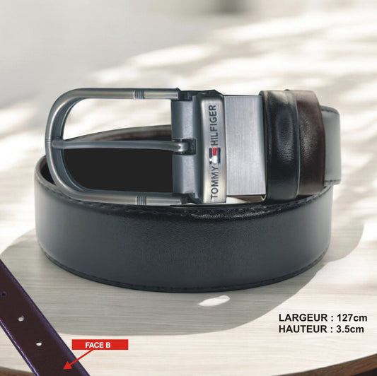 Ceinture Tommy Hilfiger Double face (Ref : CT039)
