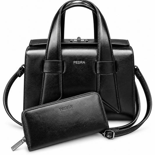 Sac à main PEDRA (Ref : SM56533 Black)