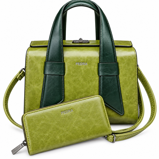 Sac à main PEDRA (Ref : SM56533 Green Green)