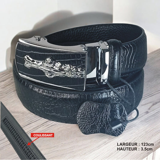 Ceinture Croco (Coulissant) (Ref : CT048)