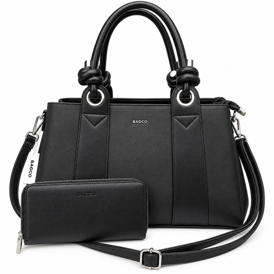Sac à main BAGCO (Ref : SM07037 Black)
