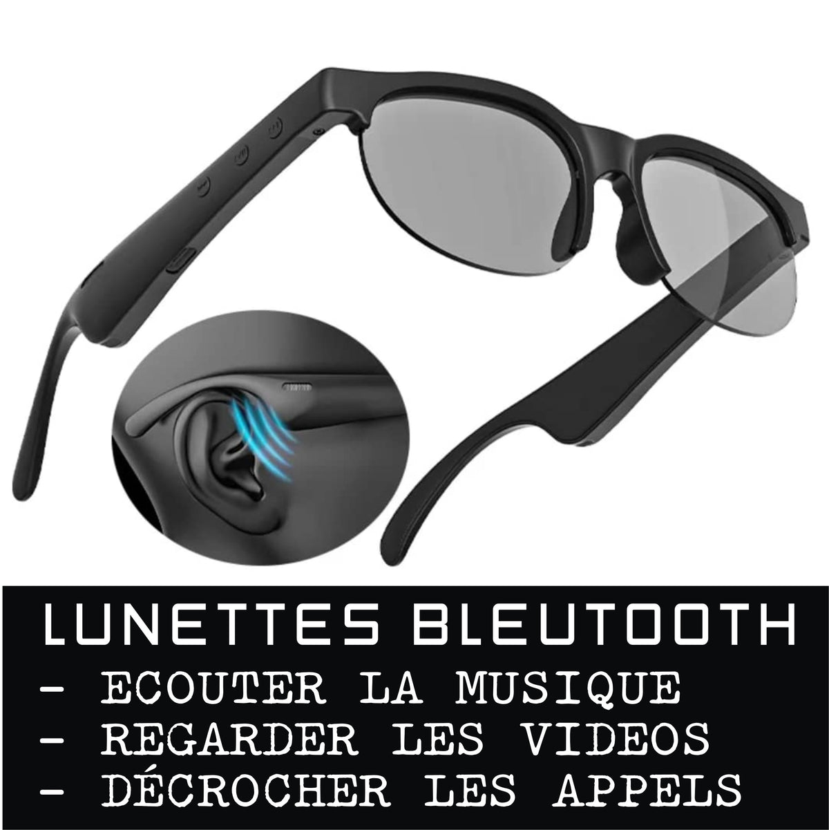 Lunettes de Soleil Bluetooth