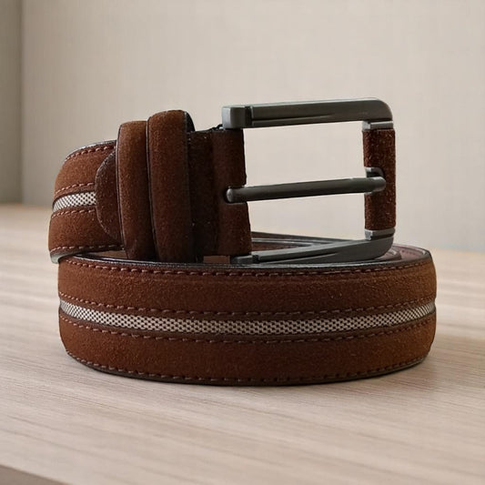 Ceinture Dain (Couleur Chocolat) (Ref : CT027)