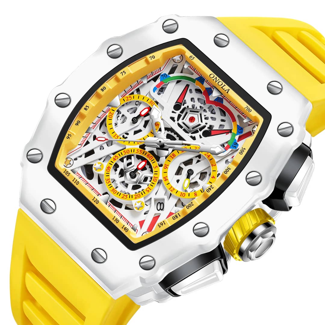 Montre Anola Jaune (Ref MM117) Solde