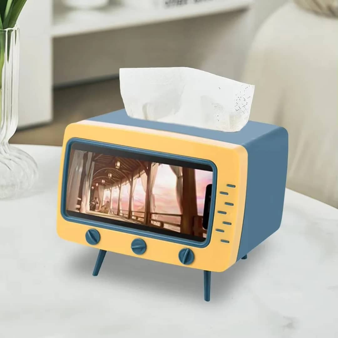 Support Télephone (Bleu/Jaune)