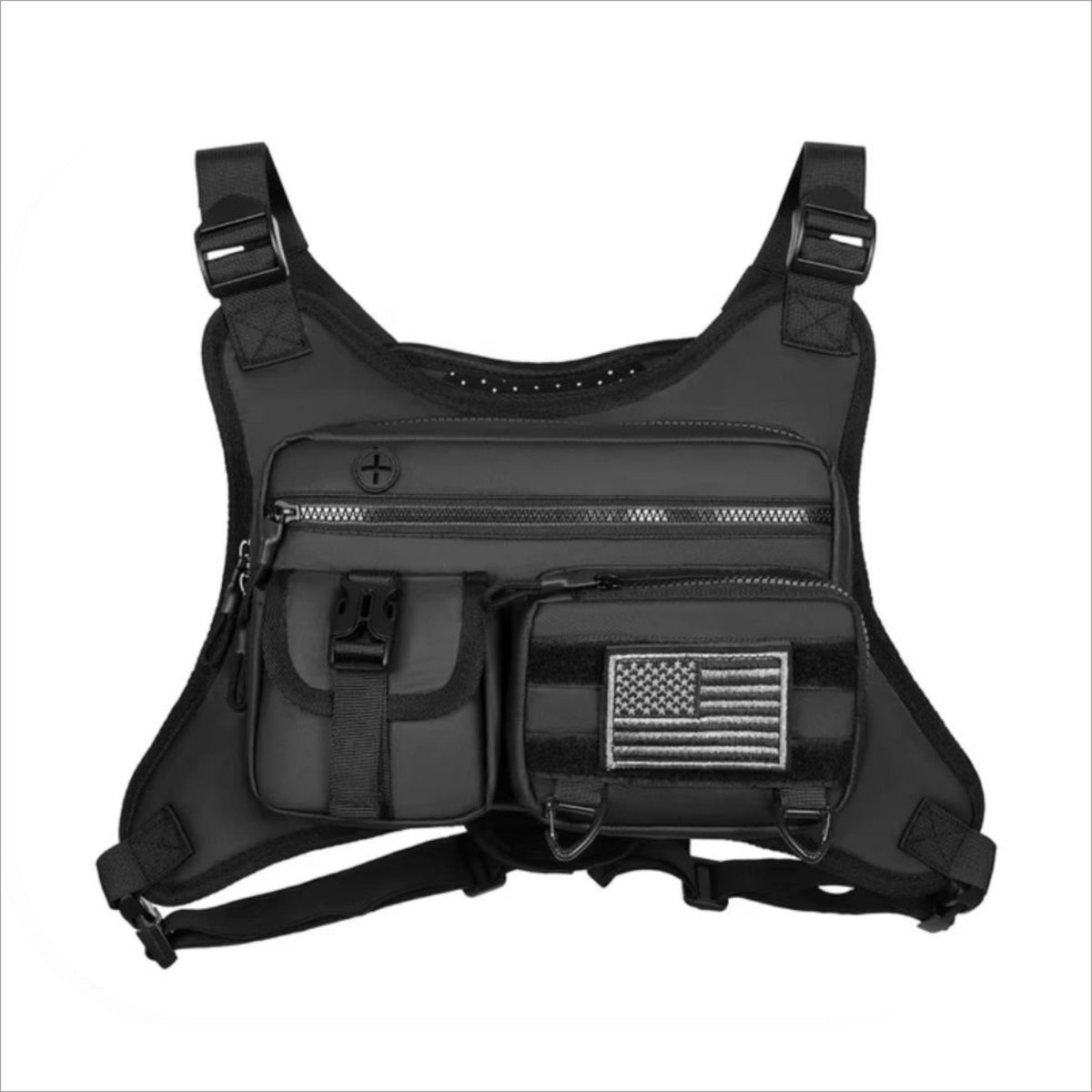 Sac Poitrine de Sport noir