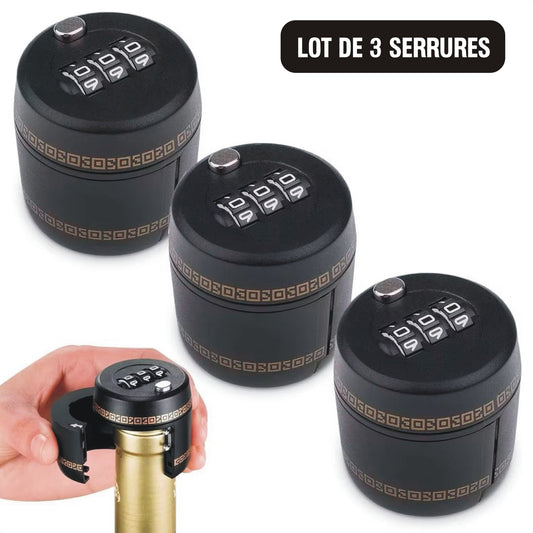 Serrures à Combinaison  (Lot de 3)