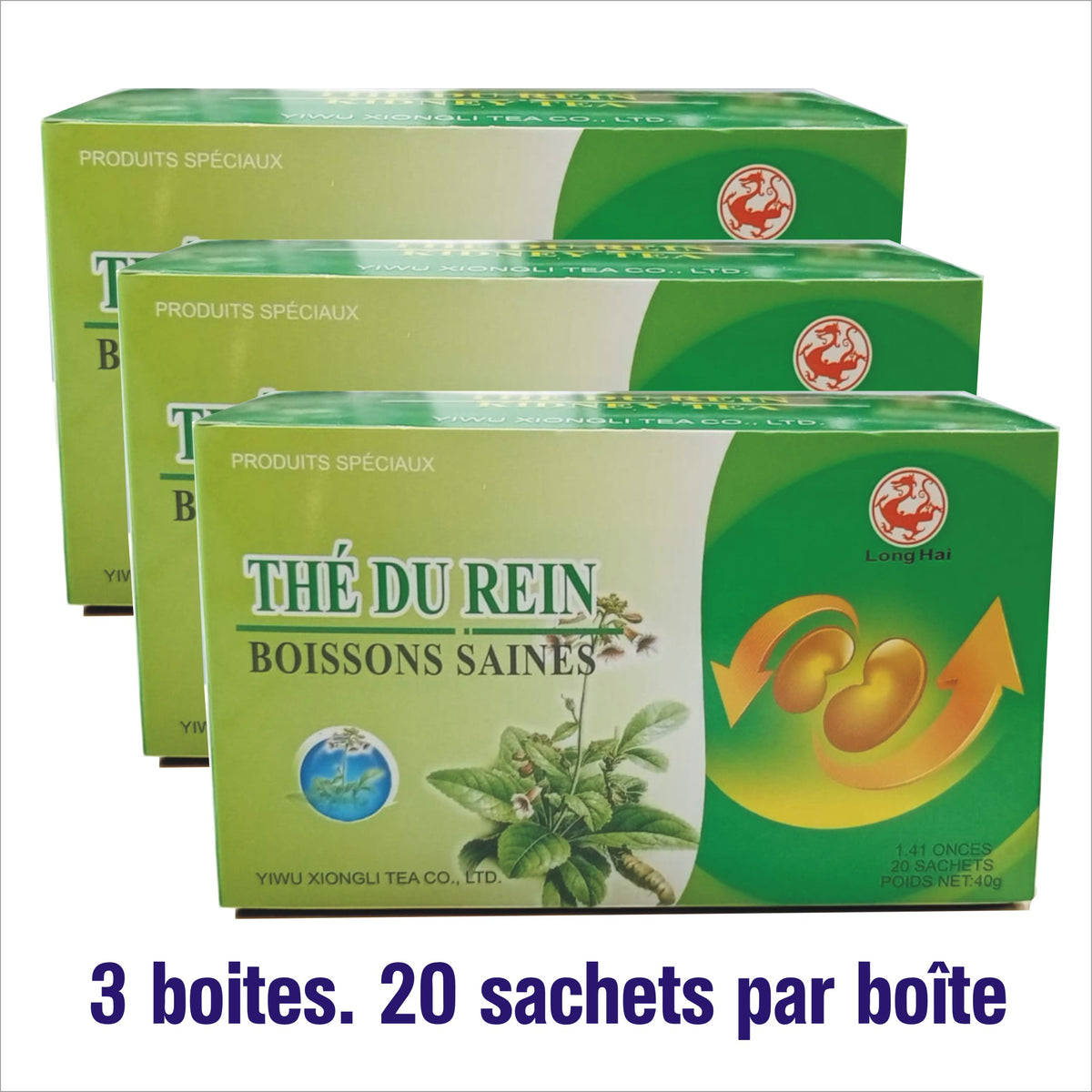 Thé du rein (Pack de 3 boites)