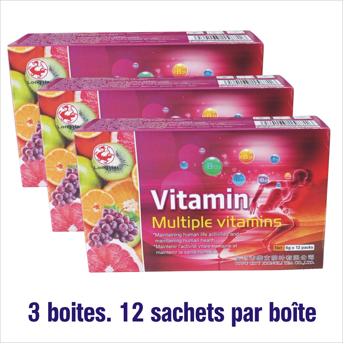 Thé Multivitaminés (3boites)