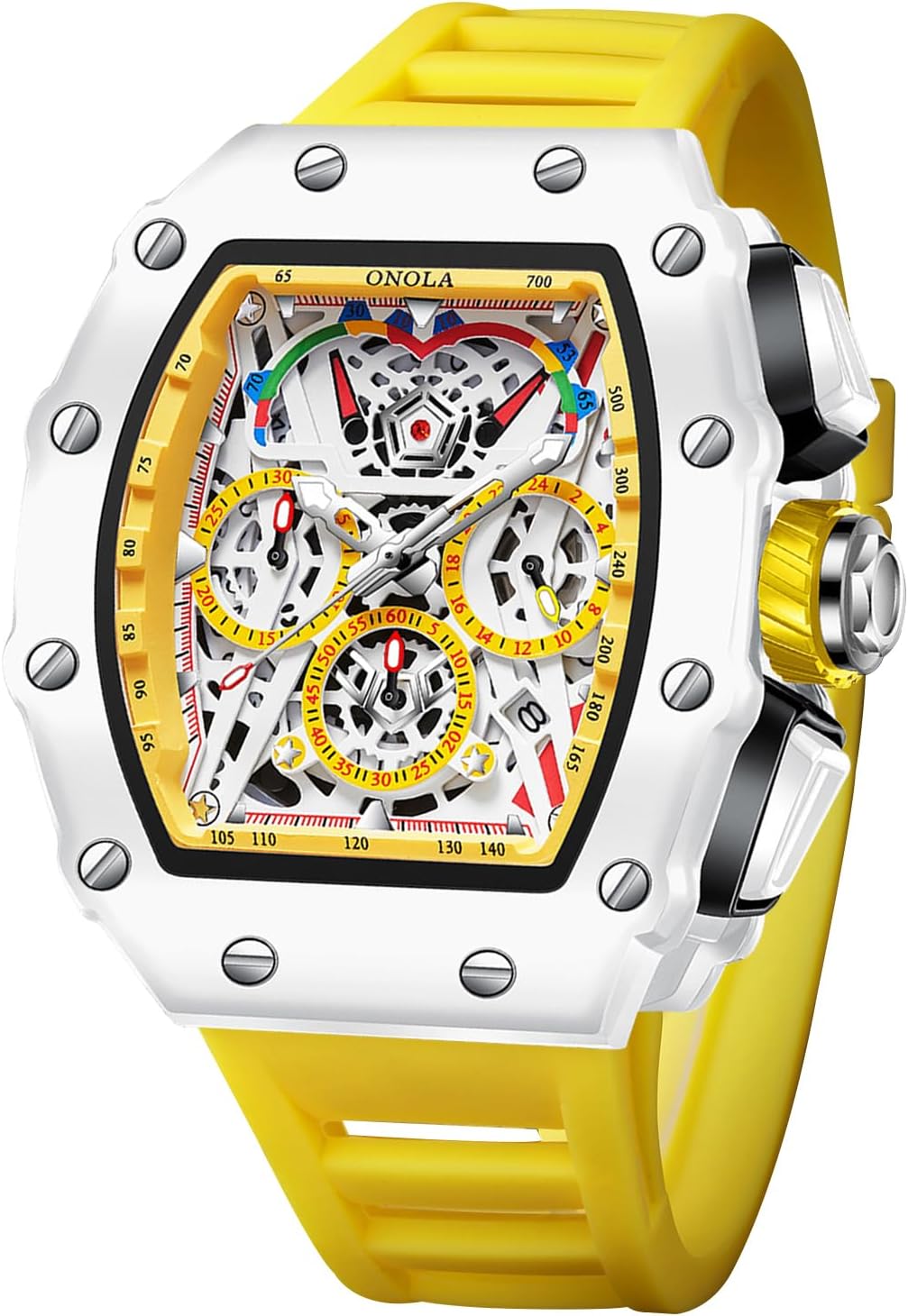 Montre Anola Jaune (Ref MM117) Solde