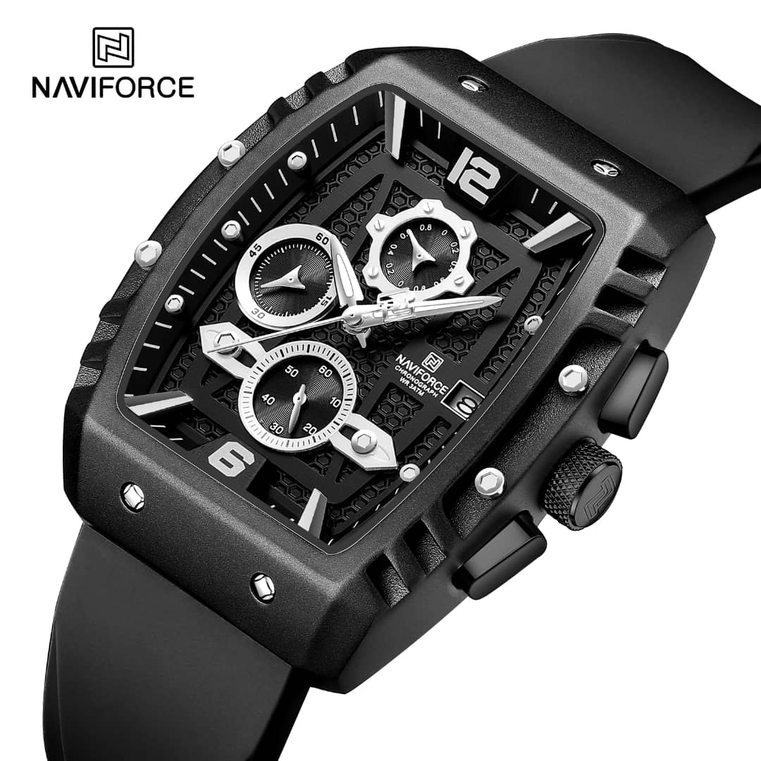 Montre Naviforce (Ref MM155) Bracelet Silicone