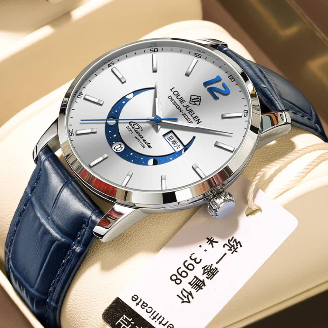 Montre Louie Juelen (Ref MM170) Édition Moon Phase