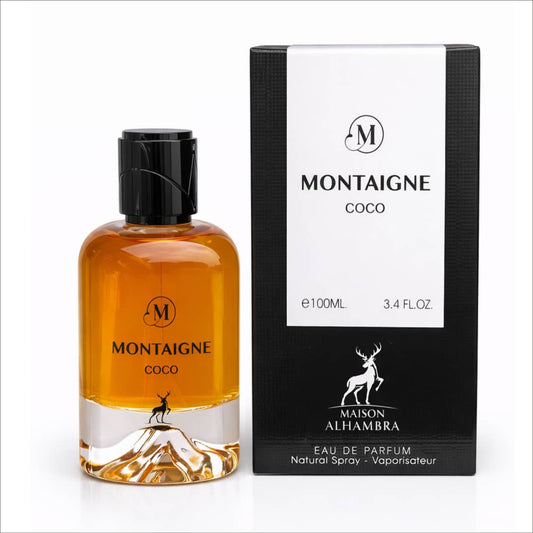 Eau de Parfum – Montaigne Coco – Maison Alhambra (100ml)